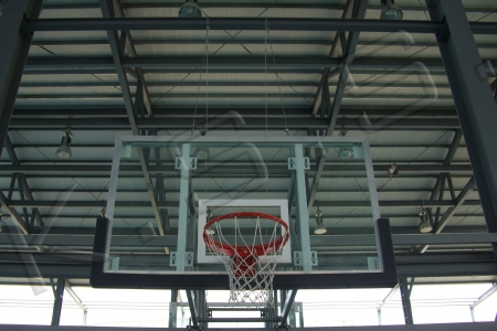 球場跑道,運動設施,高景,籃球架,壁掛式籃球架